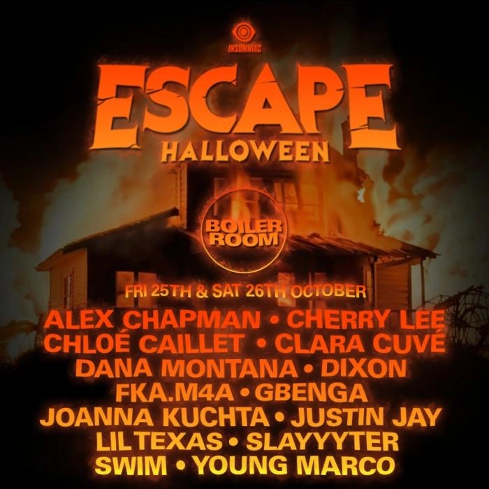 Boiler Room x Escape Halloween 2024