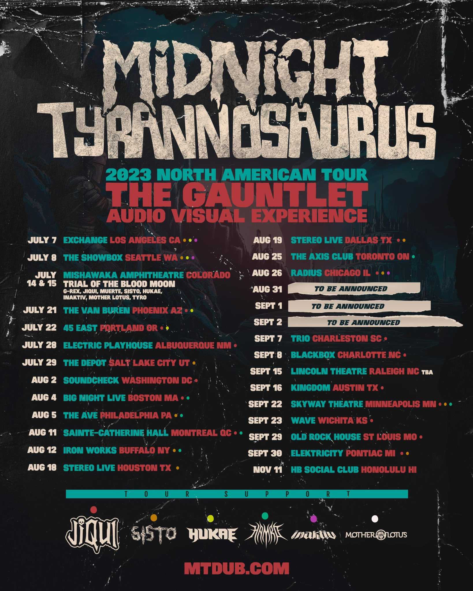 midnight-tyrannosaurus-the-gauntlet-tour-the-ave-2023-08-05-philadelphia