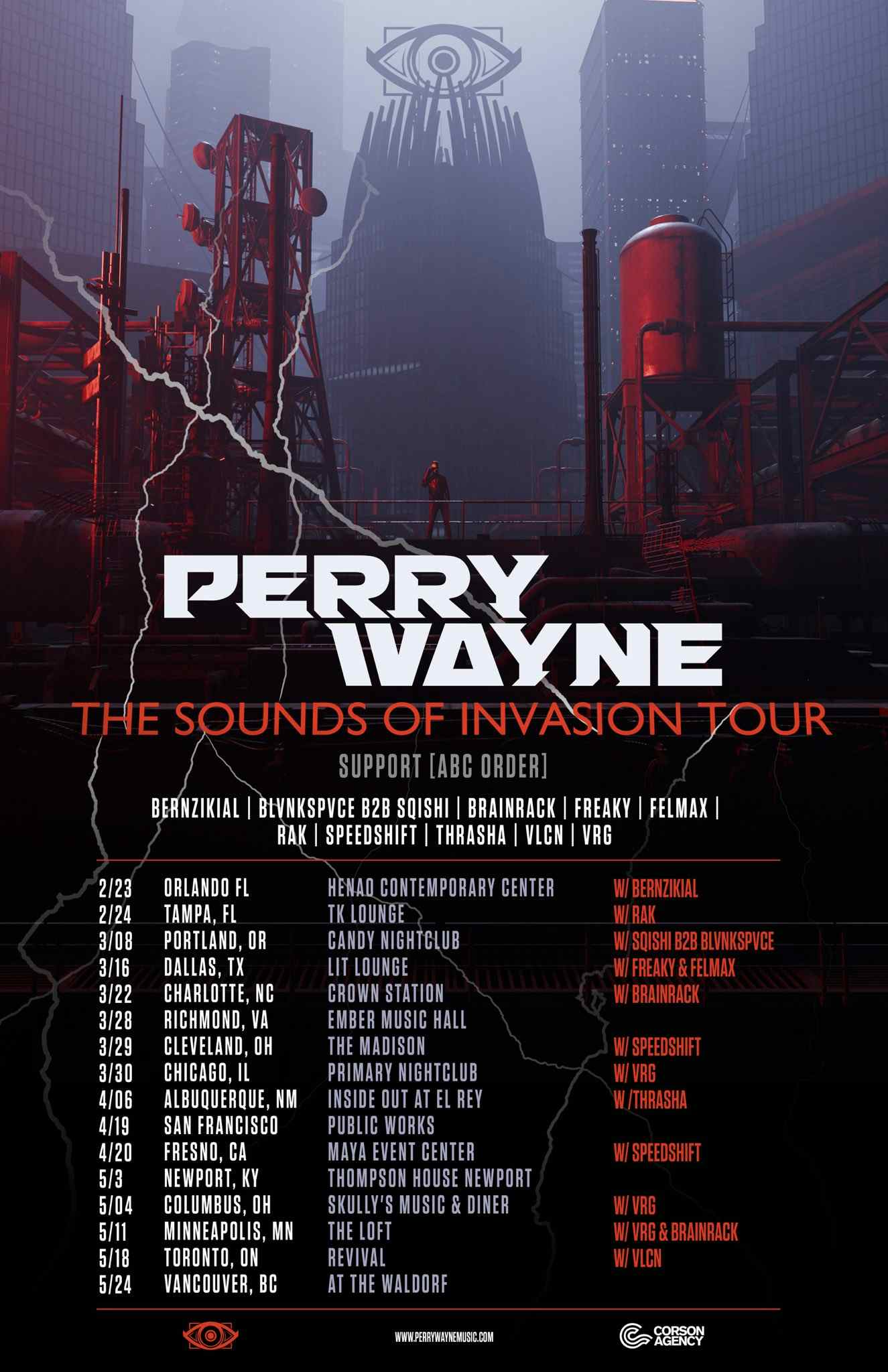 Perry Wayne - The Sounds Of Invasion Tour - May 24, 2024