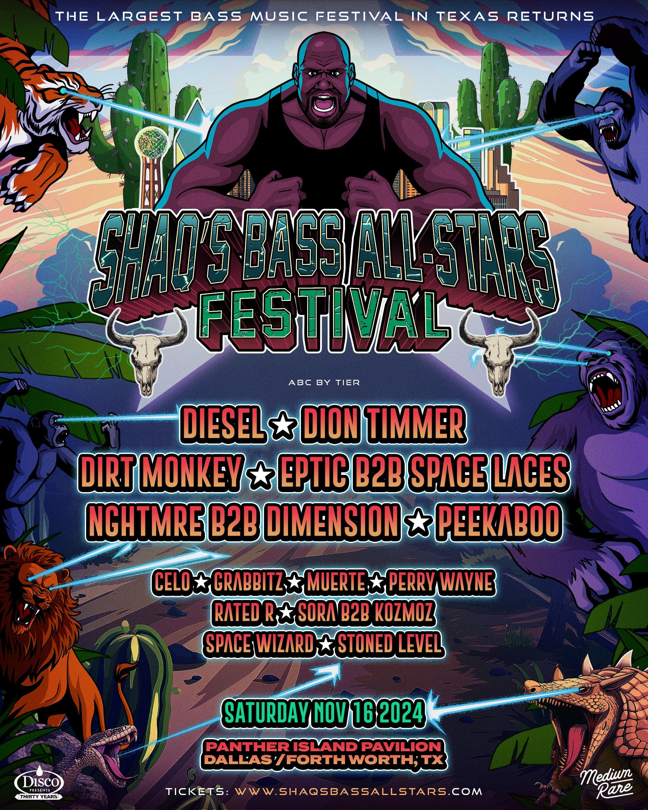 Shaq's Bass All-Stars Festival: Bigger, Better, and Ready to Rumble in Texas