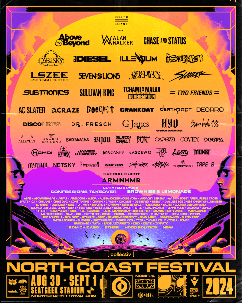 North Coast Music Festival Unveils Phase 2 Lineup for 2024!