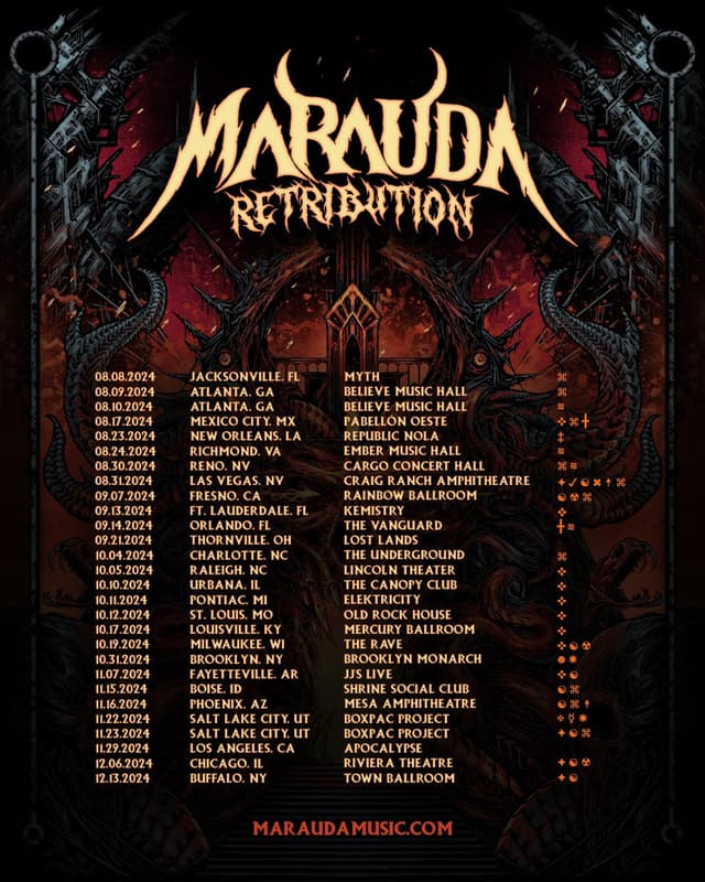 Marauda - Retribution Tour