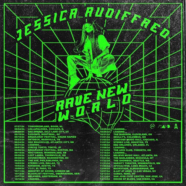 Jessica Audiffred - Rave New World Tour