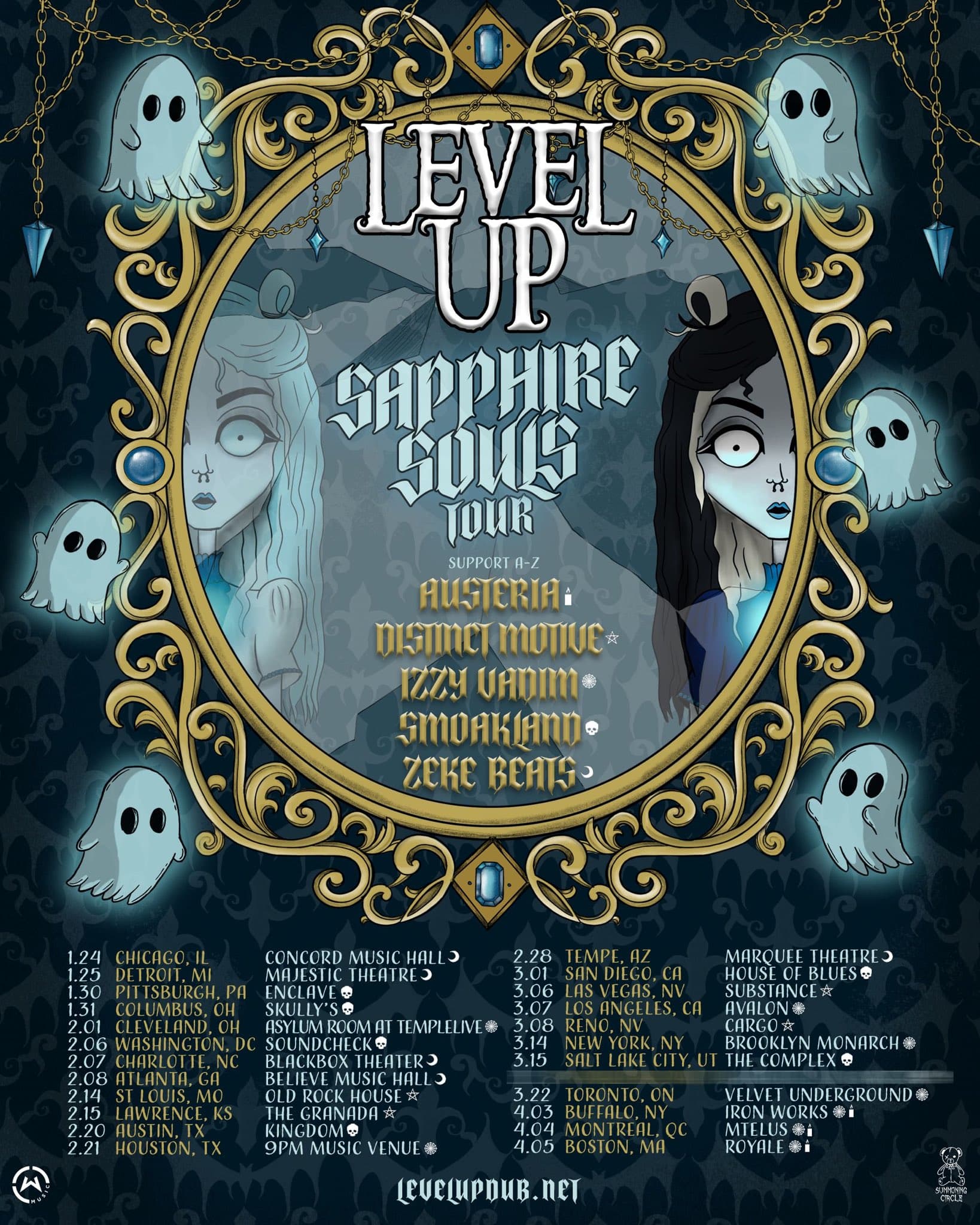 Level Up - Sapphire Souls Tour