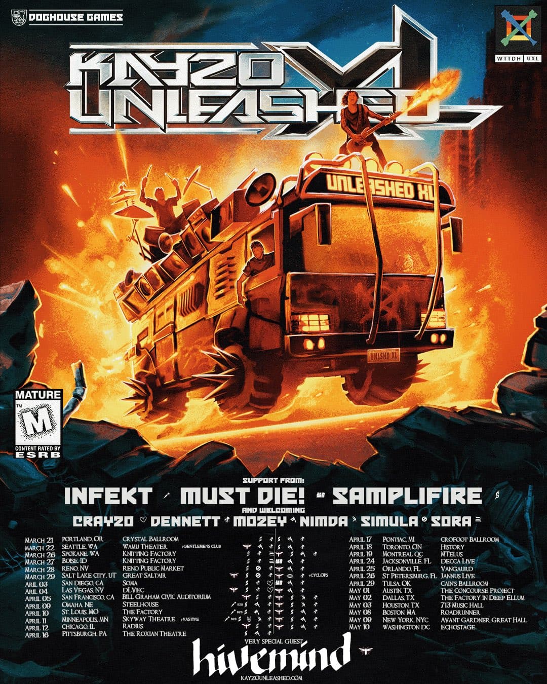 UNLEASHED XL 2025 TOUR