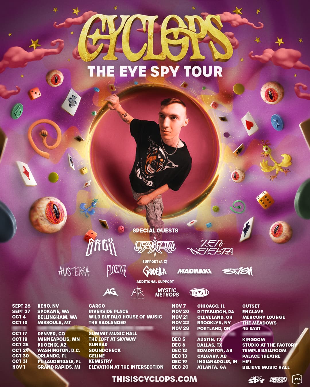 Cyclops — The Eye Spy Tour