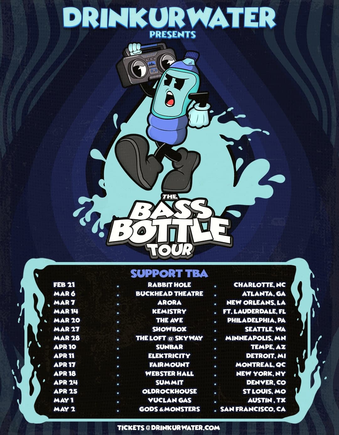 The Bass Bottle Tour