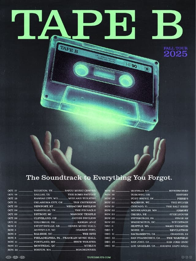 Tape B — The Soundtrack to Everything You Forgot Tour