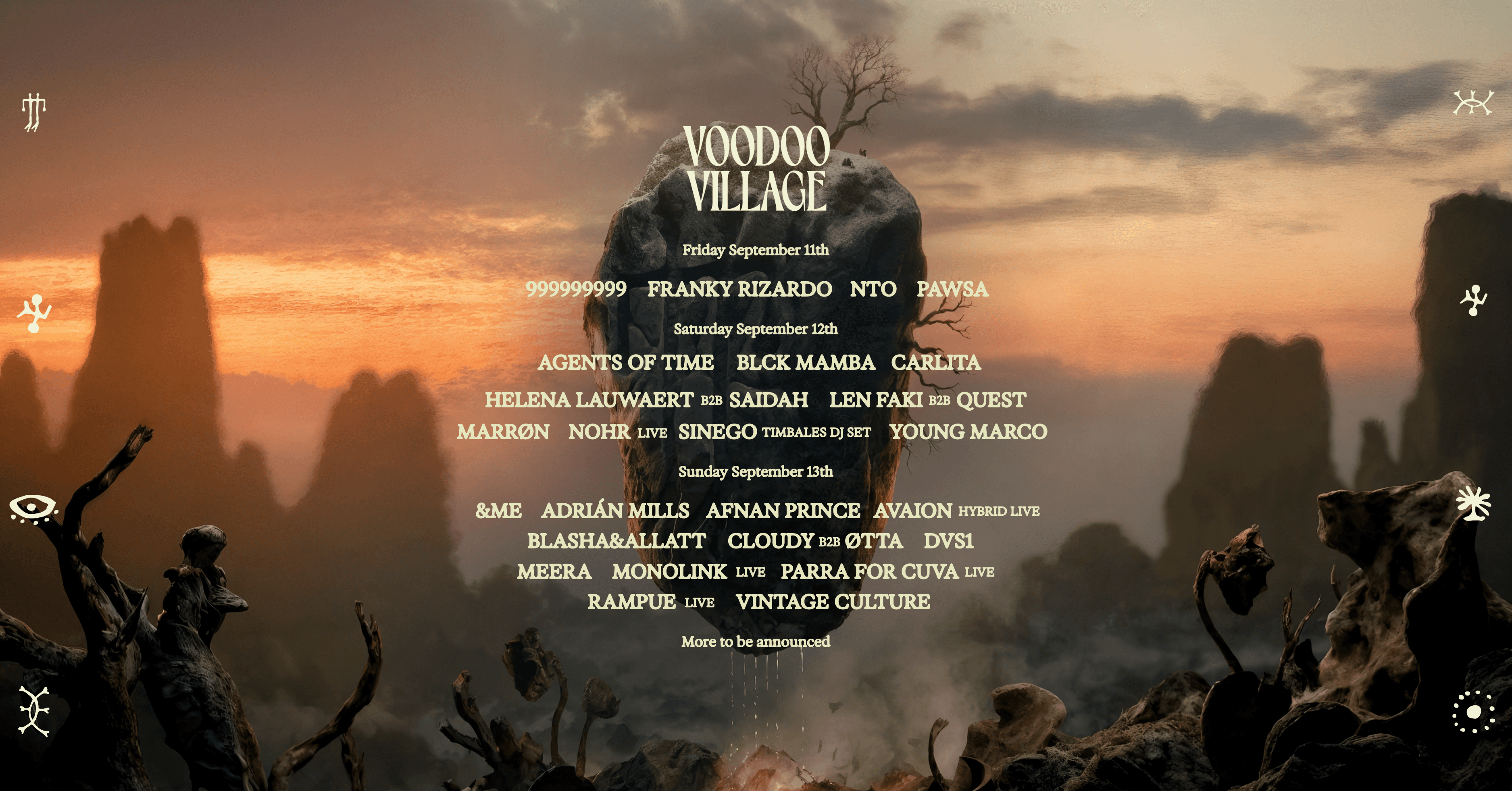 Voodoo Village Announces First Artists for 2026 Return in Belgium