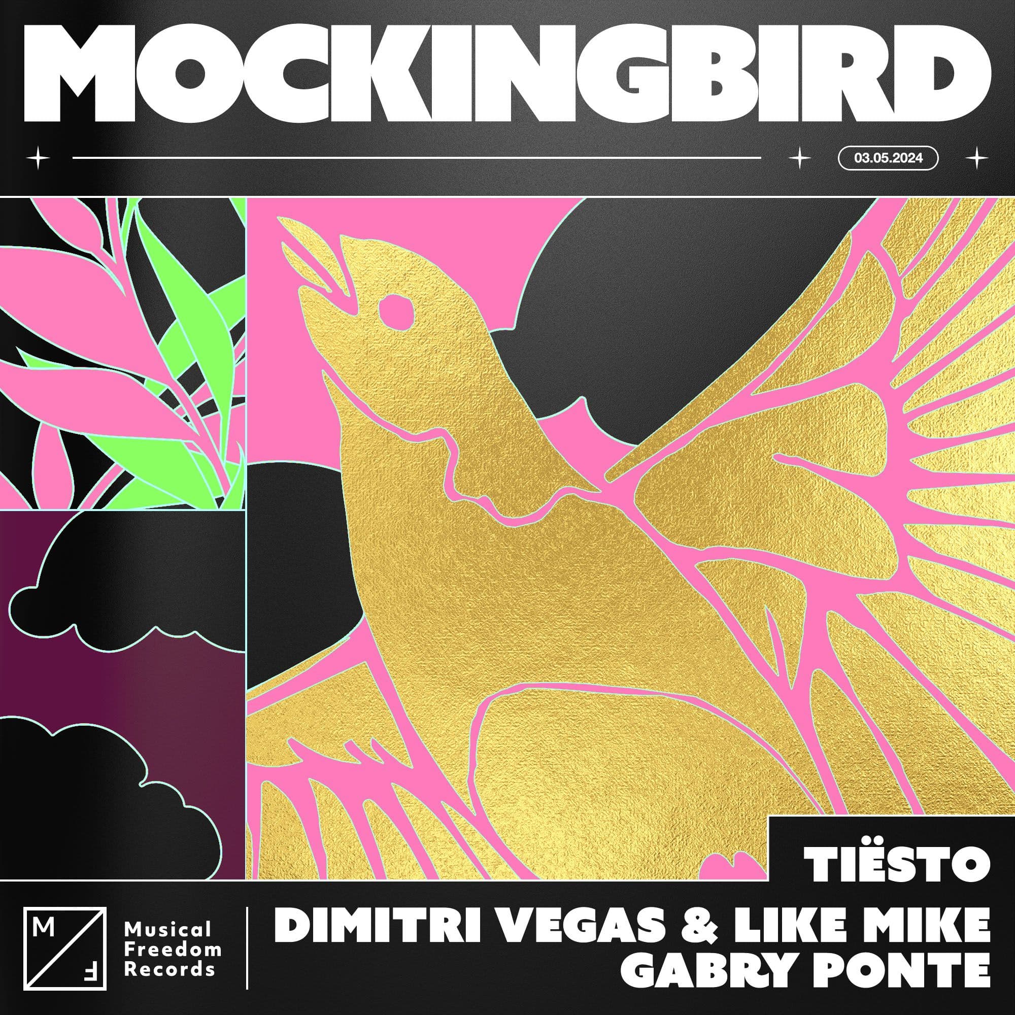 Tiësto, Dimitri Vegas & Like Mike, and Gabry Ponte Release Their Remix of Eminem's "Mockingbird"
