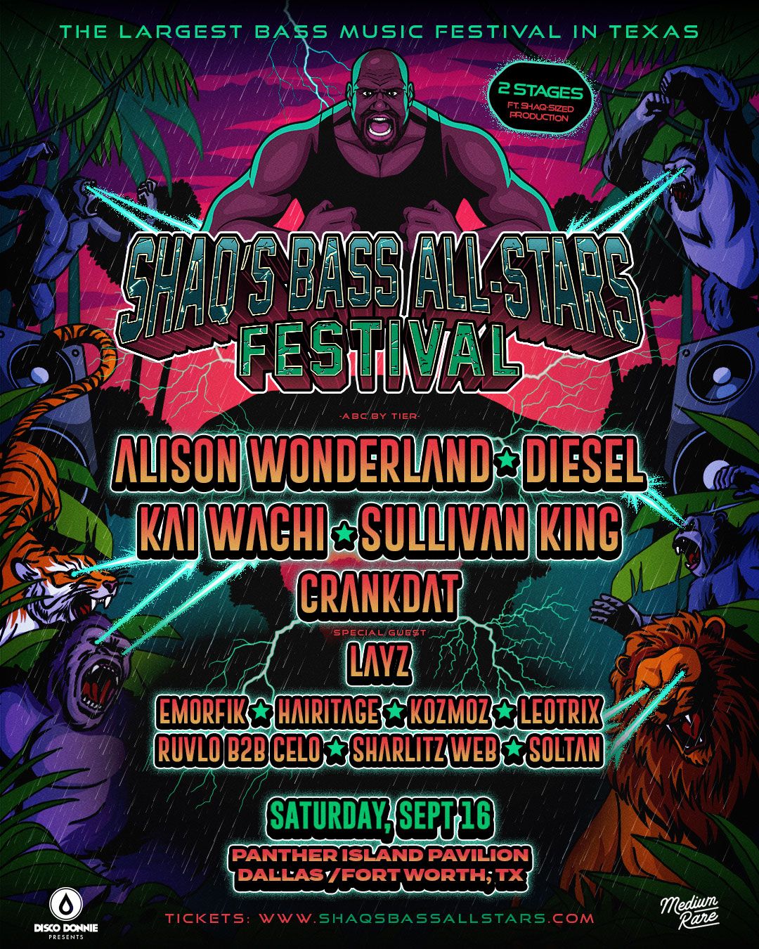 SHAQ’s Bass All Stars Festival