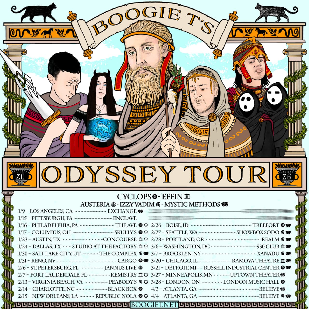 ODYSSEY Tour